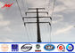 Multi Side Galvanized Steel Tubular Pole Electric Transmission For Gantry Structures nhà cung cấp