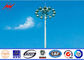 30m outdoor galvanized high mast light pole for football stadium nhà cung cấp