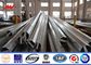 11.9m Height Spray Paint Galvanized Steel Poles For Transmission Equipment nhà cung cấp