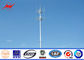 160FT Steel Material Mono Pole Tower For Telecommunication With CAD Shop Drawing nhà cung cấp