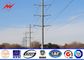 11.9m 16kn Load Electrical Power Pole 100% Welding Surface Galvanized  Treatment nhà cung cấp