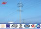 12m 500DAN ASTM A123 Galvanized Steel Pole , Commercial Light Poles nhà cung cấp