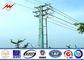 69KV 30kM ASTM A123 Octagonal Foot Galvanised Steel Poles For Street / Garden / Square nhà cung cấp