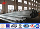Hot Dip Galvanized Steel Tubular Pole For Distribution Line Project nhà cung cấp