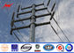 ASTM A572 S355 15m Đường dây phân phối điện cực với hàn CO2 nhà cung cấp