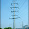 Cột thép truyền tải điện cao áp mạ kẽm cho thiết bị điện nhà cung cấp