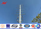 Philippines NGCP Tháp điện truyền thống Mono Cực 27m Loại mặt bích nhà cung cấp