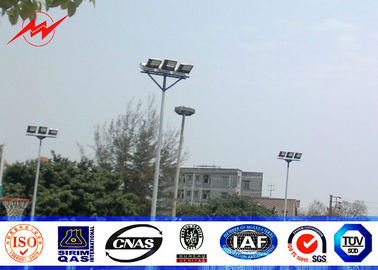 Trung Quốc Large outdoor areas 25M High Mast Pole with different head frame type nhà cung cấp