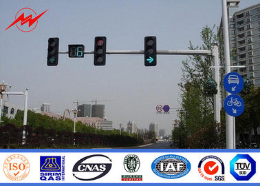 Trung Quốc Custom Roadway 3m / 4m / 6m Galvanized Highway Light Pole 20 Years Warranty nhà cung cấp