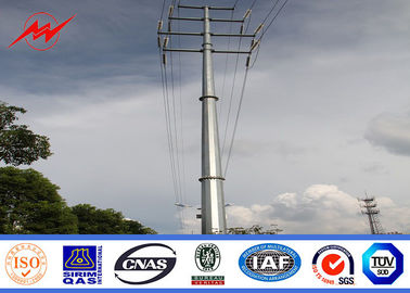 Trung Quốc Electrical 132kv Steel Tubular Pole For Transmission Power Line nhà cung cấp