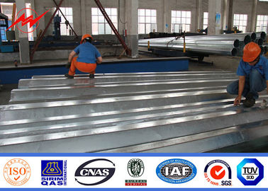 Trung Quốc Q235 Galvanized Steel Pole 6m 10m 12m 15m Garden Light Pole Waterproof nhà cung cấp