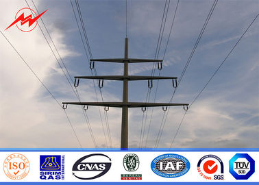 Trung Quốc Tapered Two Section Steel Electrical Utility Poles ASTM A123 Galvanization Standard nhà cung cấp
