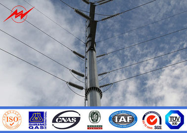 Trung Quốc 12m Electrical Steel Utility Pole For 132kv Transmission Power Line nhà cung cấp