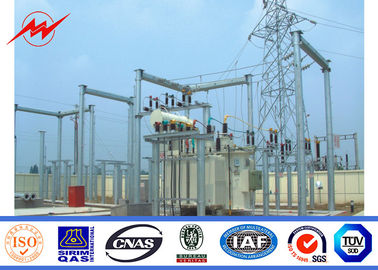 Trung Quốc 10kV Hot Dip Galvanized Electric Power Transmission Line Tubular Steel Poles nhà cung cấp