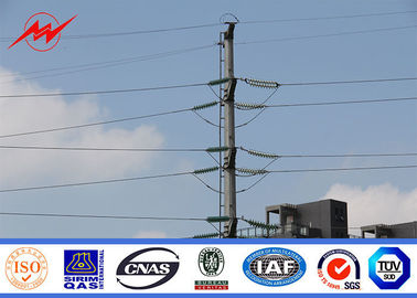 Trung Quốc Galvanized Electrical Steel Power Pole For 69kv Transmission Line Poles nhà cung cấp
