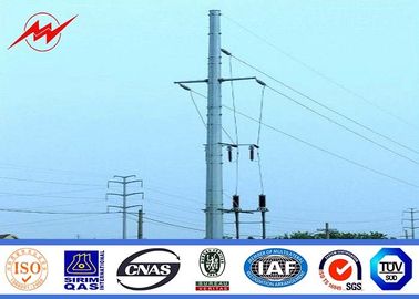 Trung Quốc 11.8m - 1250dan Electricity Pole Galvanized Steel Pole 14m For Electric Line nhà cung cấp