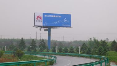 Trung Quốc Kết cấu thép thương mại kỹ thuật số Bảng quảng cáo ngoài trời, Chiều cao 6m chiều dày 10nm nhà cung cấp