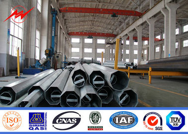 Trung Quốc 69kv Electrical Steel Transmission Poles Round Hot Dip Galvanized For Transmission line nhà cung cấp