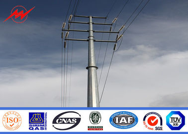 Trung Quốc 69kv Hot Dip Galvanized Steel Transmission Poles For Electricity Distribution nhà cung cấp