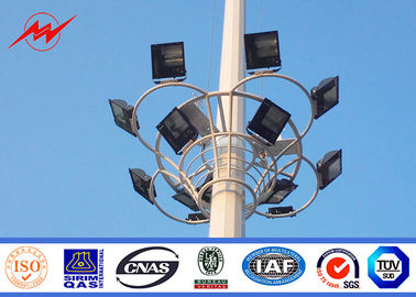 Trung Quốc 12 Sides 50M cột điện chiếu sáng cao cột điện với hệ thống nâng hàng Aotumatic nhà cung cấp