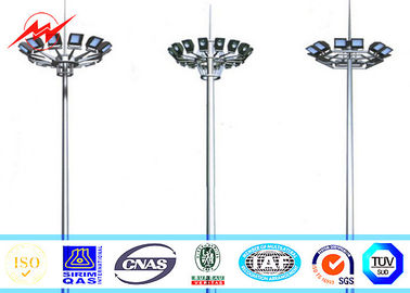 Trung Quốc High Mast Light Steel Tubular Cực Single Double Triple Arm cho Sân vận động nhà cung cấp