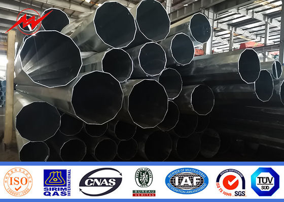 Trung Quốc 16m 1200 Dan thép hình ống cực mạ kẽm cho dự án dây chuyền phân phối bên ngoài nhà cung cấp