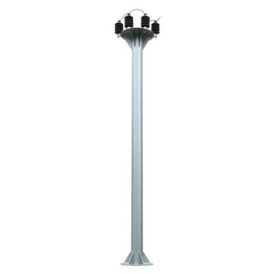 Chất lượng  ASTM A123 Galvanized Steel Power Pole with 50 Years Lifetime and Climb Accessories for Durable Power Distribution nhà máy