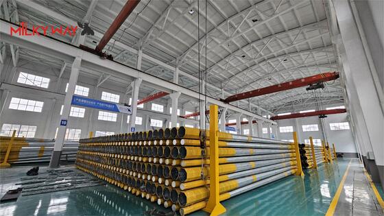 Chất lượng  60FT 1200kg 2000kg 18m Electrical Power Pole  Steel  for Transmission nhà máy