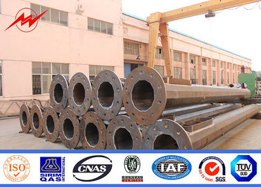 8m-60m thép cột điện với 2.5KN-200KN đứt tải nhà cung cấp