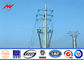 Durable Gr65 60FT 1280KG Load Steel Utility Pole with Galvanized Cross Arm nhà cung cấp
