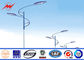 Tensile Strength Single Arm Galvanized Steel Highway Light Pole With 35m/s Windspeed nhà cung cấp