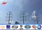 Hot dip galvanized steel poles Steel Utility Pole for 69kv transmission nhà cung cấp