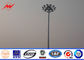 25M Height LED High Mast Pole with rasing system for stadium lighting nhà cung cấp