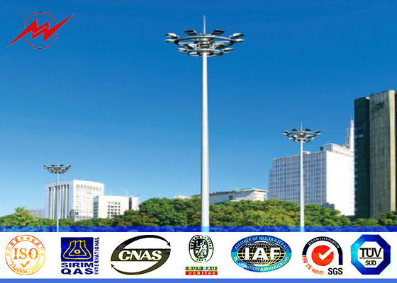 70 meters in height High Mast Pole with circular lantern panel for flood lighting nhà cung cấp