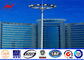 30meters power coating High Mast Pole with CCTV installation for airport lighting nhà cung cấp