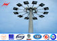 40 meters powder coating galvanized High Mast Pole with 300kg rasing system for airport area lighting nhà cung cấp
