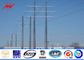 Octagonal 35FT 110kv Steel utility Pole with steel climbing rung for transmission line nhà cung cấp