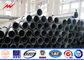 Black Welding Steel Electricity Transmission Line Poles 25m 4mm Thickness nhà cung cấp