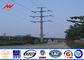 15M Height 6mm Thickness Bitumen Floodlight Pole For High Voltage Transmission Line nhà cung cấp