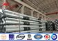 Anti - Ultraviolet 45FT Distribution Galvanized Steel Pole With Cross Arm nhà cung cấp