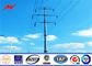 Galvanization 12m 8KN Electrical Power Pole For Distribution Power Transmission nhà cung cấp