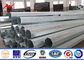 Polygonal Electrical Power Pole Steel Utility Poles 50 Years Life Time nhà cung cấp