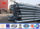Angle Arms 8 Sides Steel Utility Pole 21 M Steel Power Poles Galvanized nhà cung cấp