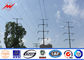 Double Circuit 12M 10KN 12 sides Electrical Steel Utility Poles for Power distribution nhà cung cấp