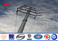 3mm Thickness Overhead Line Steel Power Poles 35FT Transmission Line Poles nhà cung cấp