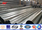 Multi Side 20M 15KN Steel Utility Pole hot dip galvanization nhà cung cấp