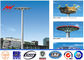 30m 3 Sections HDG High Mast Pole With 15*2000w For Airport Lighting nhà cung cấp