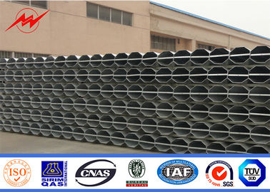 11m Q345 thép cột truyền điện với 80-100μM Galvanization nhà cung cấp