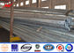 Outside Distribution Line Electric Galvanized Steel Pole Anti Corrosion 10 KV - 550 KV nhà cung cấp