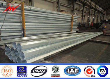 Metallic Distribution Galvanized Steel Utility Pole For Electricity Distribution Line nhà cung cấp